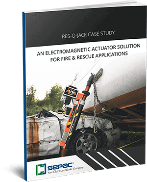 An Electromagnetic Actuator Solution for Fire & Rescue Applications