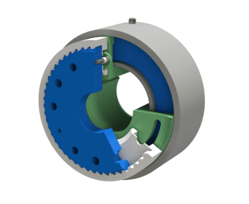 electromagnetic clutch 3D image