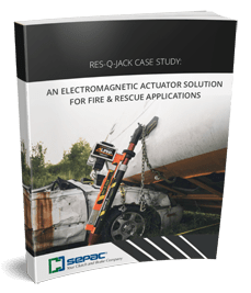 An Electromagnetic Actuator Solutions For Fire & Rescue Application