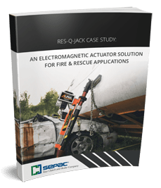 An Electromagnetic Actuator Solutions For Fire & Rescue Application